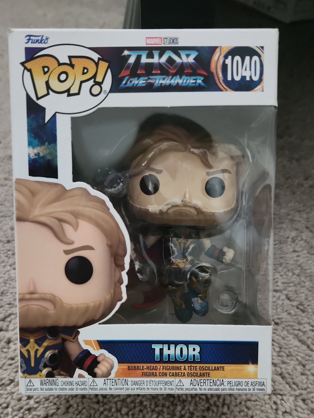 Funko Pop! Thor Love and Thunder - Blue, Gold & Red